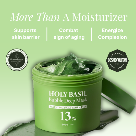 Olyra Holy Basil "Bubble Deep Mask""